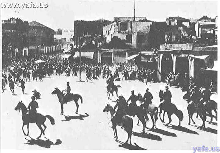 مظاهرة في يافا 1923